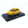 Fiat Nuova 500 2007 yellow (with Japanese book) - skala 1:64 - Kyosho